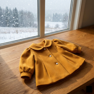 جاكيت جوخ أطفالي شتوي 2026 - دفا وشياكة بـ 199 جنيه بس